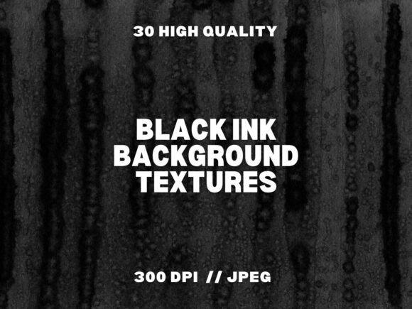 30 Black Watercolor Backgrounds: Elevate Your Design Work