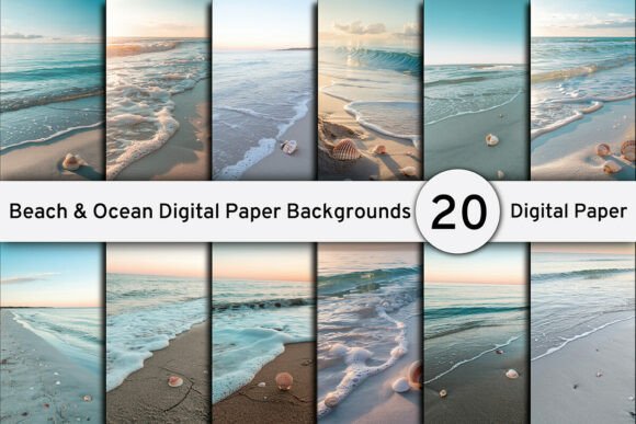 Bring the Coast to Your Canvas: The Power of Ocean Digital Paper