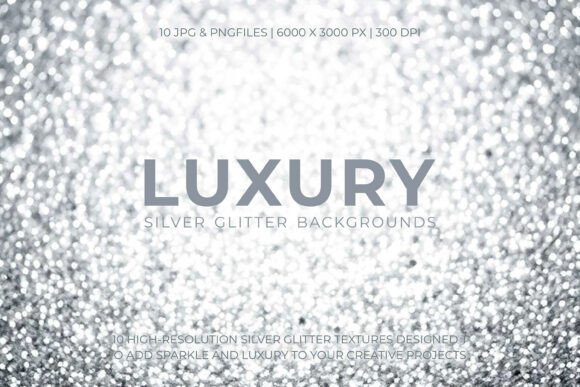 Mastering the Art of Luxury Silver Glitter Backgrounds