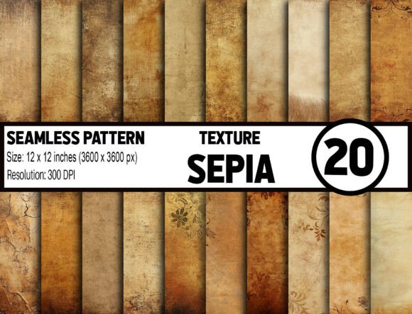 Sepia Texture Backgrounds: Adding Vintage Warmth