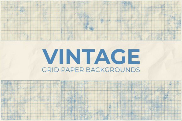 Timeless Academic Style: Using Vintage Grid Paper Backgrounds