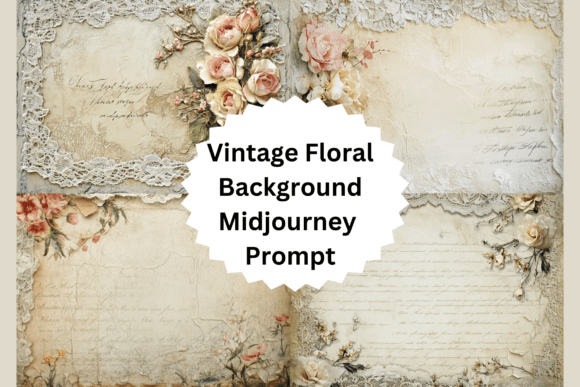 Timeless Charm: Using Vintage Floral Backgrounds